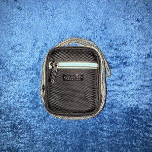 Camera Pouch Case Kenneth Cole Reaction Small Camera Case w/Strap Black and Grey